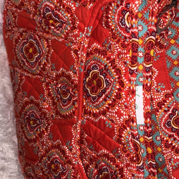 Vera Bradley Paprika Orange cross body purse NWOT - Picture 8 of 9